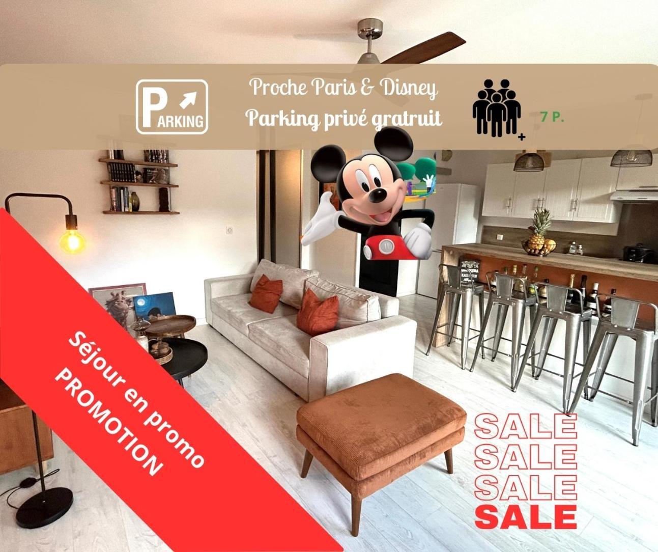 Dream Loft Paris&Disney--20Min-- Roissy-en-Brie Zewnętrze zdjęcie