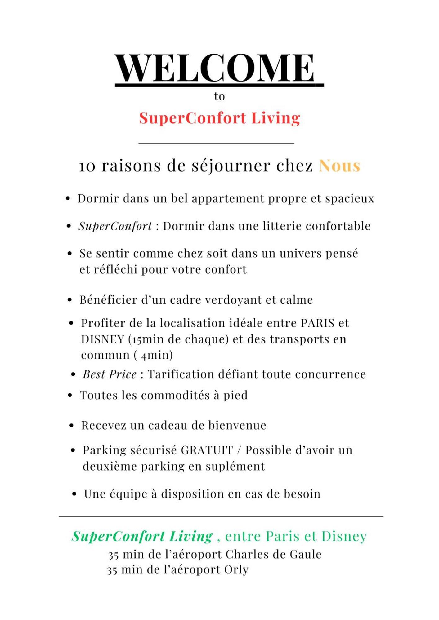 Dream Loft Paris&Disney--20Min-- Roissy-en-Brie Zewnętrze zdjęcie